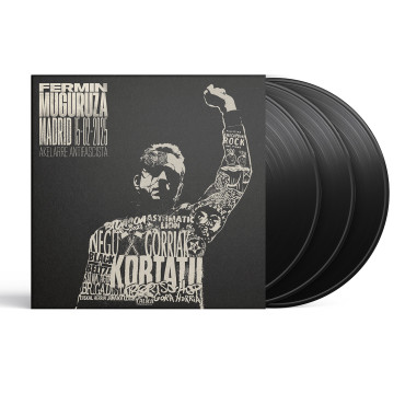 3LP Fermin Muguruza Akelarre Antifascista - triple vinil