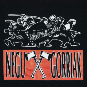 Samarreta negra Negu Gorriak
