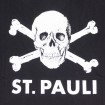 Samarreta entallada logo Calavera negra St. Pauli