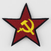 Pedaç brodat estrella roja comunista falç i martell