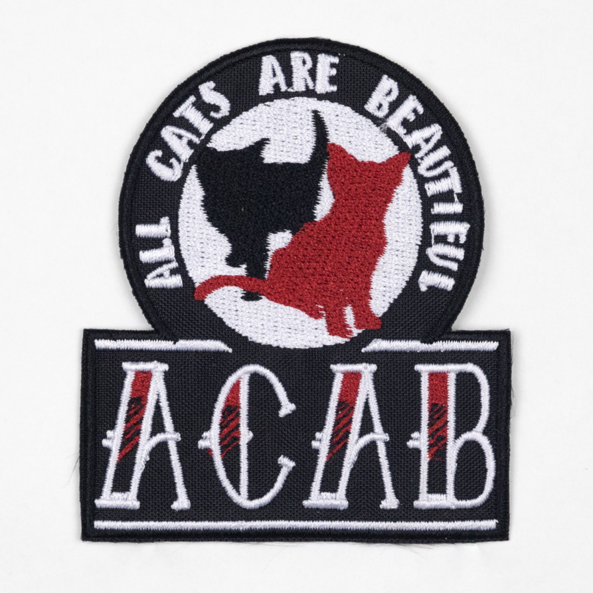 Parche bordado ACAB All Cats Are
