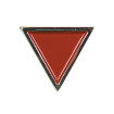 Pin triangle vermell