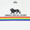 Samarreta Lonsdale love all colours blanca