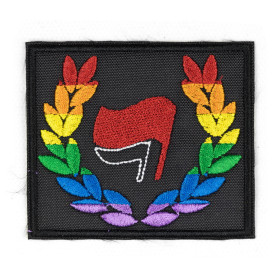 Pedaç brodat banderes llorer LGTBI
