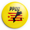 Xapa PPCC mapa estelada Països Catalans ø 25mm