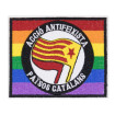 Parche Acció Antifeixista Països Catalans bandera LGTBI LGBTI