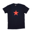 Red star black t-shirt
